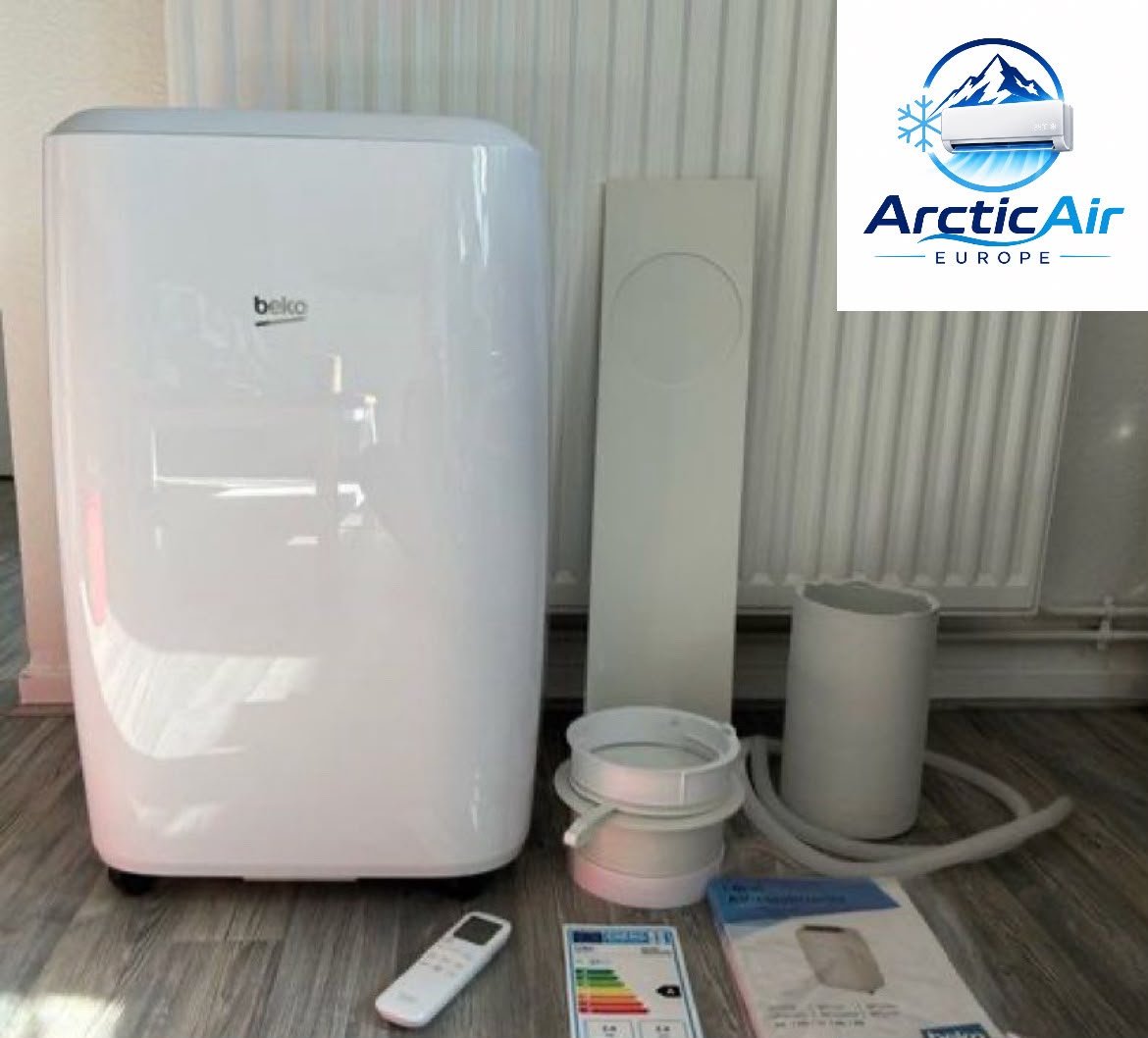 Climatiseur Portable Beko avec Kit d'Installation